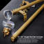 Julbe Adjustable Single Curtain Rod Set-937361400
