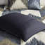 Édredon imprimé bleu marine - double / grand, coton avec bourre, 2 taies décoratives pour une aventure tranquille marine, coton, rembourrage, cachette accueillante-129125103-129125105