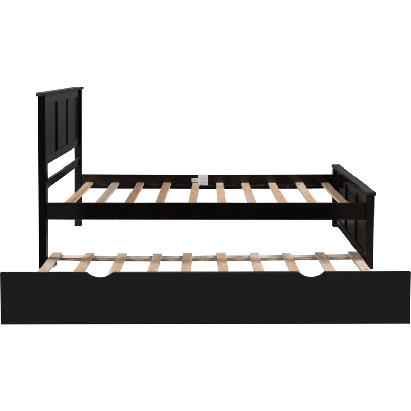 Karpeta Platform Bed, Espresso