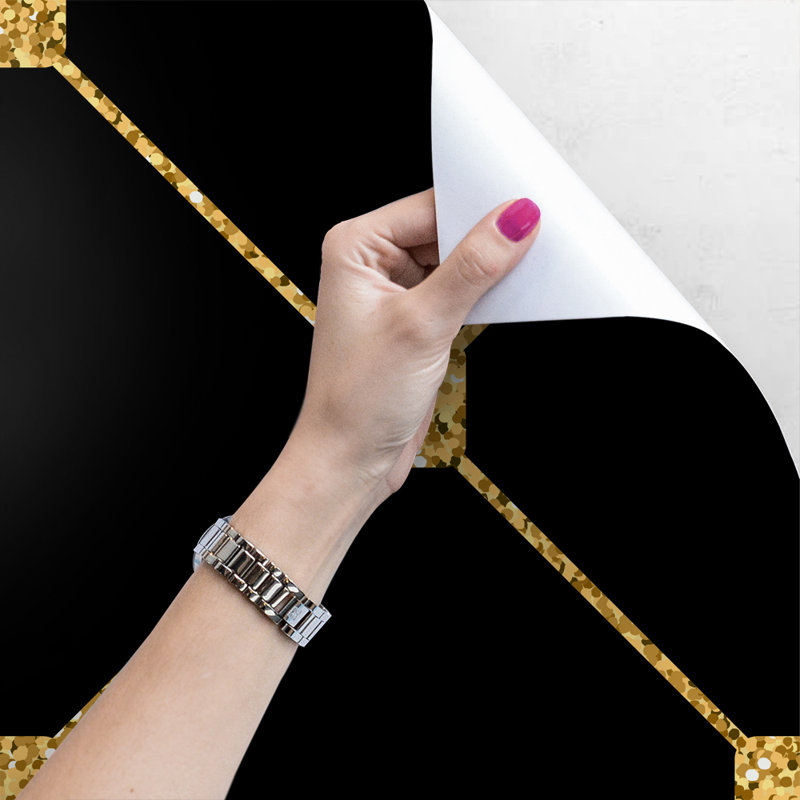 Jaxx Geometric Wallpaper, 360 x 250cm