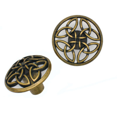 Celtic 1 3/8" Diameter Round Knob