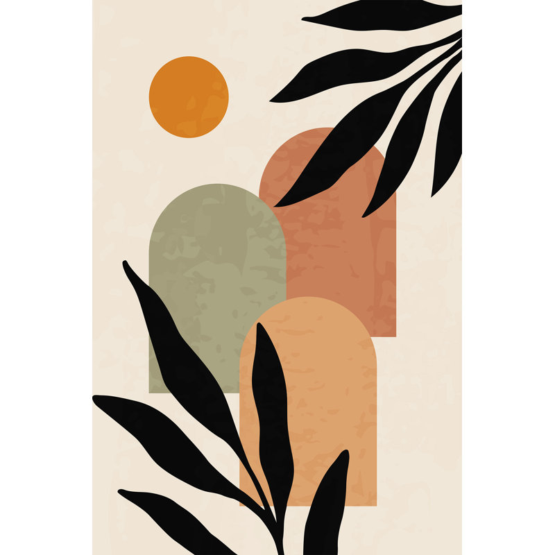 «Arch Botanicals», art mural tendu sur toile, H 16 po x l 12 po x P 1 po