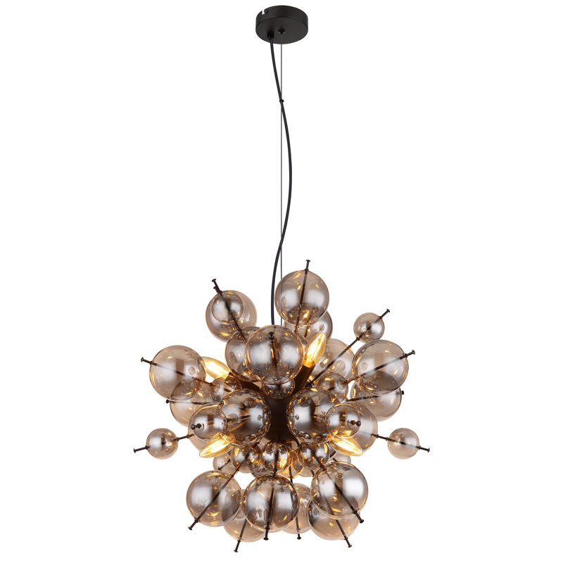Bahler 6 - Light Pendant, Smoke colour