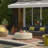 Anwil 48" W 48" D Fully Assembled Concrete Round Outdoor Coffee Table-352142605