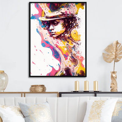 «Hollywood Musician IV», reproduction sur toile