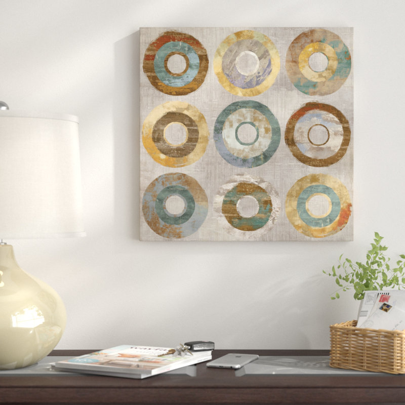 « revolve », reproduction d’art sur toile, H 48 po x l 48 po x P 1,5 po