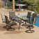 Callaghn Rectangular 6 - Person 63" Long Dining Set