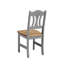 Kristel 43cm H Solid Wood Slat Back Side Chair-20623752