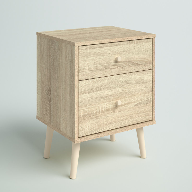 Mccomas 18'' W Nightstand, Oak