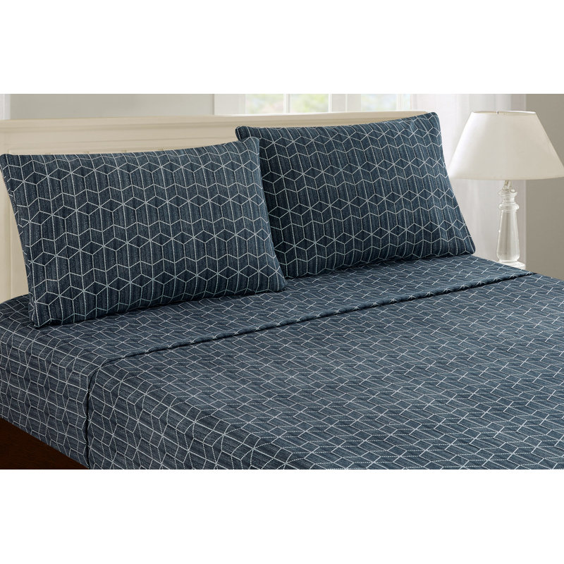 Ensemble de draps en microfibre  Busby, Très grand