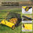 42In Large Lawn Grass Sweeper Pull Behind
