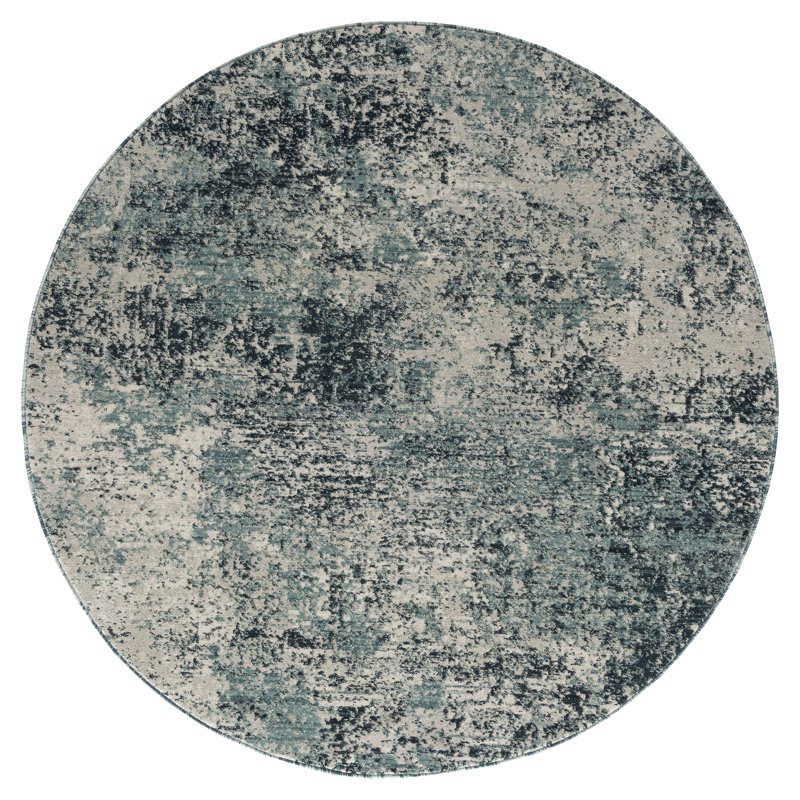 Mayer Area Rug in Ivory/Gray, Runner 2'6" x 10'
