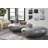 Liquid Silver River Stone Solid Coffee Table-409340436