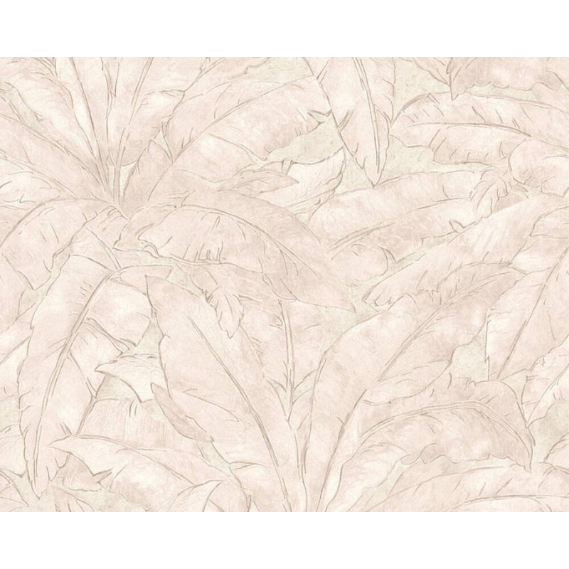 Rouleau de papier peint L 33 pi x l 21 po, Beige / crème