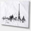 Paysage urbain «Paris with Eiffel Silhouette», peinture-21971343-35123763