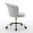Izdyhaar Velvet Swivel Task Chair with Tufted Back-1617736433