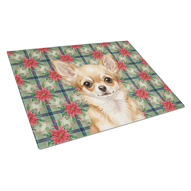 Planche à découper en verre fauve Chihuahua, Fauve
