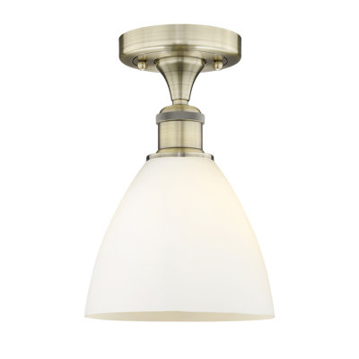 Nichalaus Glass Semi Flush Mount