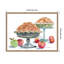 «2 Apple Pies With Fruit» par Patricia Shaw, reproduction d'art sur toile encadrée