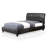 Aniylah Vegan Leather Sleigh Bed-21120044-21120047