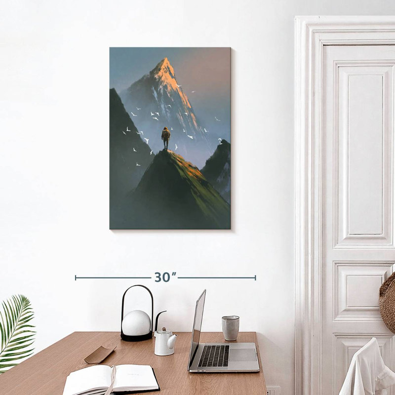 Sireci Man Climbing, 30" H x 20" W