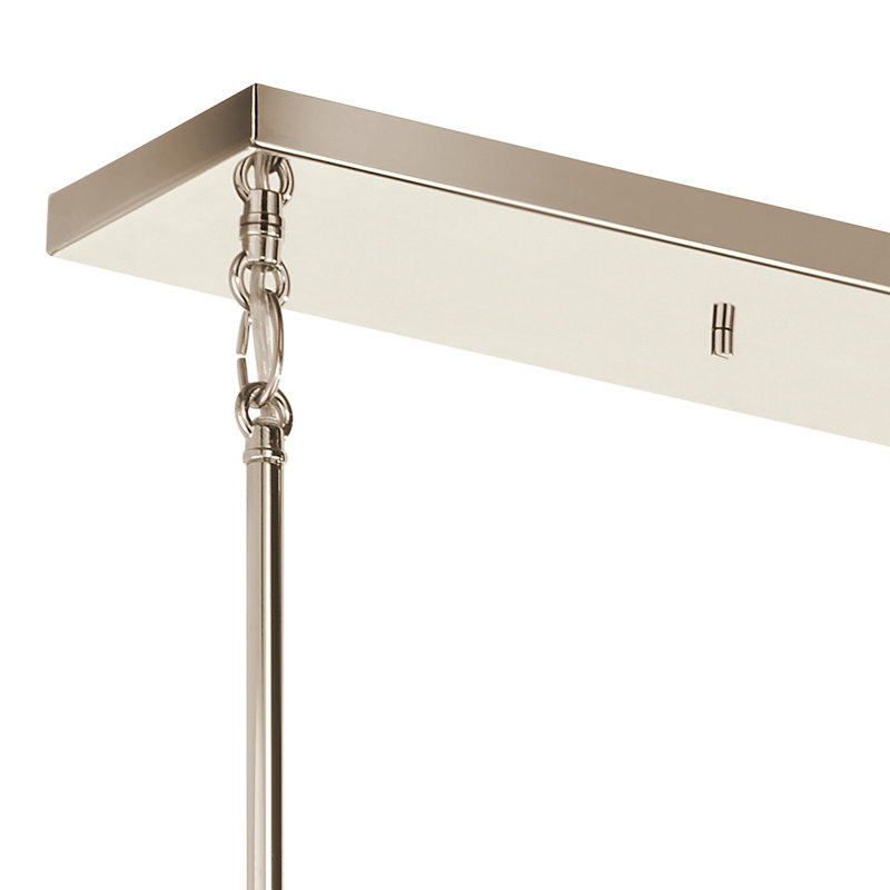 Lustre linéaire Torvee 5Lt, Nickel brossé
