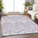 Premium Machine Washable Prisco Lavender Rug