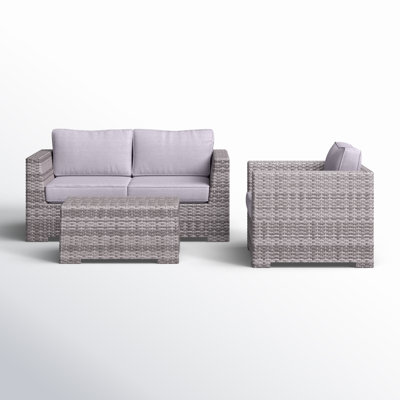 McDougal 3-Person Patio Seating Group