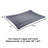 PETMAKER Waterproof Dog Crate Pad - 38.75" x 25", Gray-40697878-40697880