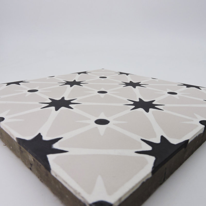 Venice 8" x 8" Cement Patterned Wall & Floor Tile