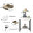 Round Double-Layer Nightstand – Modern Side Table With Storage Drawer