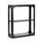 Dahl Tiered Mango Wood Wall Shelf for Bathroom Storage
