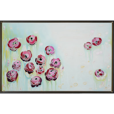 Falling Flowers Painting by Marti Leroux