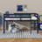 Twin Elevated Loft Bed With Ladder, Reinforced Slat Bed Platform-1269828564