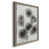 Toile avec cadre gris
