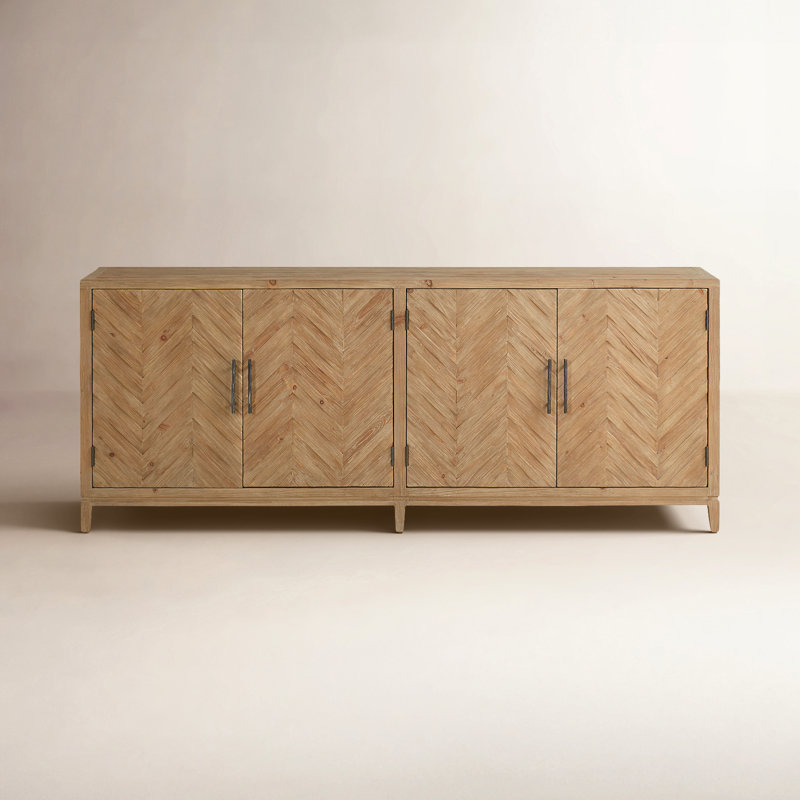 Bronx 84'' W Solid Wood Sideboard