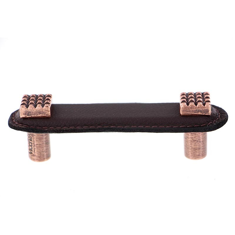 Tiziano 3" Center to Center Bar Pull, 3", Antique Copper