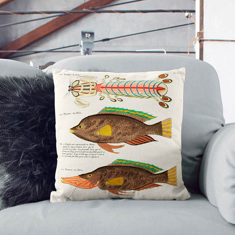 X1496X Square Cushion, 40cm H x 40cm W x 15cm D