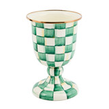 Check Pedestal Vase