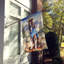 Drapeau Cowboy Welcome House-112699328