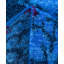 Tapis de couloir bleu moderne et contemporain en laine nouée à la main Caceres 2 pi 7 po x 8 pi 6 po
