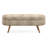 Ottoman Oval Storage Bench,Rubber Wood Legs, 43.5"X16"X16"-1049128652