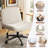Criss-Cross Office Desk Chair With Wheels-322415123