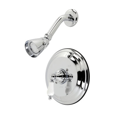 Robinet de douche rétro avec valve brute