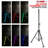5 Core Universal Speaker Stand w Mount Bracket LED Lights Adjustable Height 40 - 72" Capacity 132lb