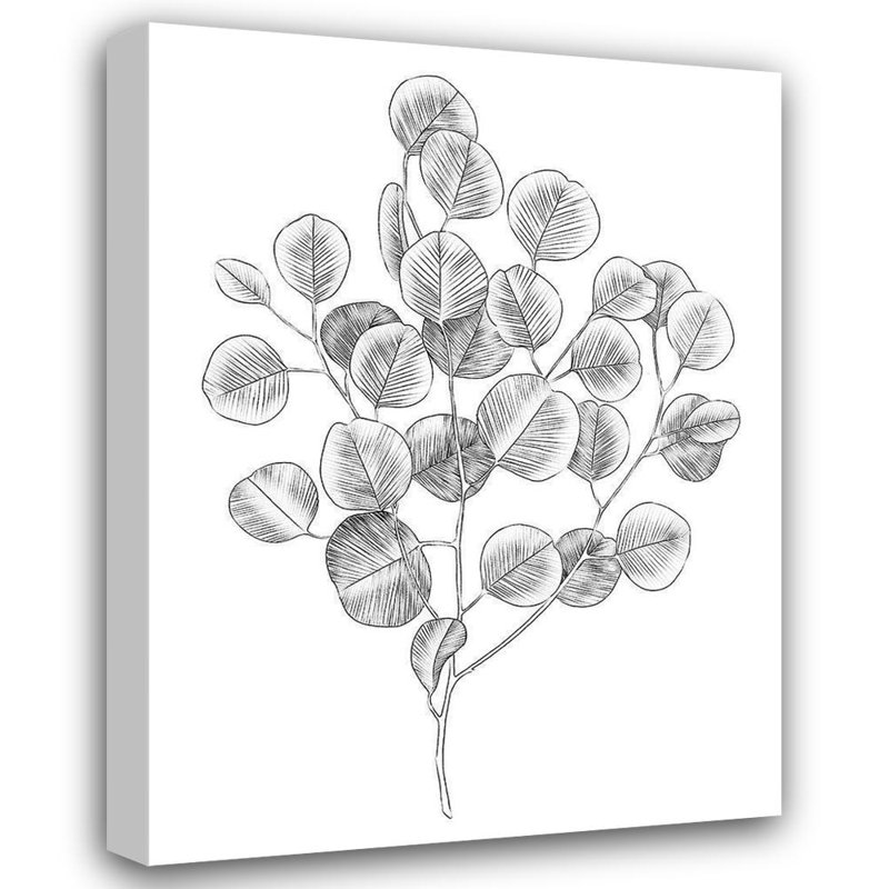 Art sur toile tendue avec Lark Manor ™, Scarvey, Emma, Eucalyptus II, H 47 po x l 36 po