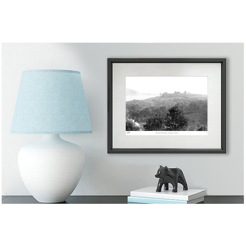 Llansteffan, Castle 1893 by Francis Frith - Single Picture Frame Print, 45cm H x 60cm W x 2.3cm D