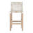 Lulua White Leather Leeper