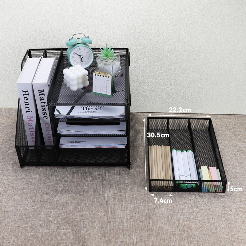 Bryker Metal Desk Organiser