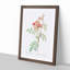 Redleaf Rose in Pink by Pierre-Joseph Redoute - Picture Frame Painting Print-55598742-55598740